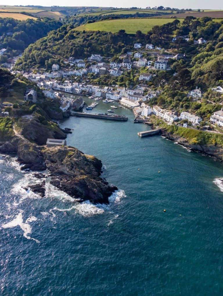 Polperro Boats harbour